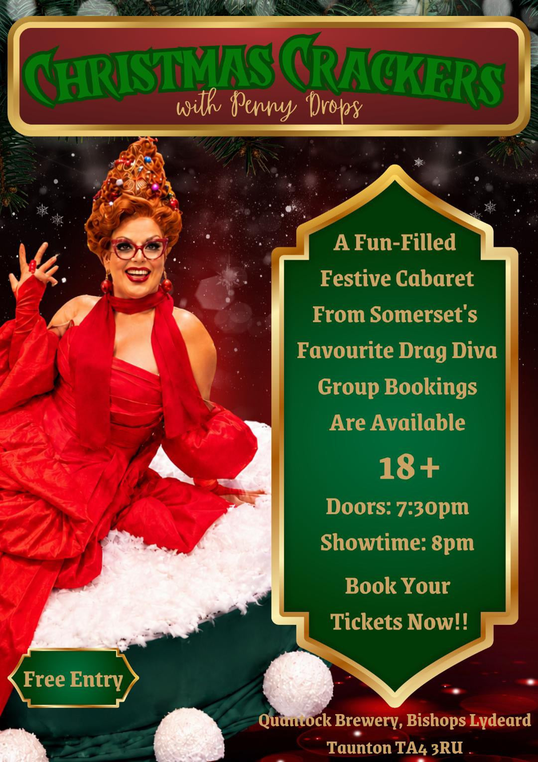 Christmas Crackers Cabaret