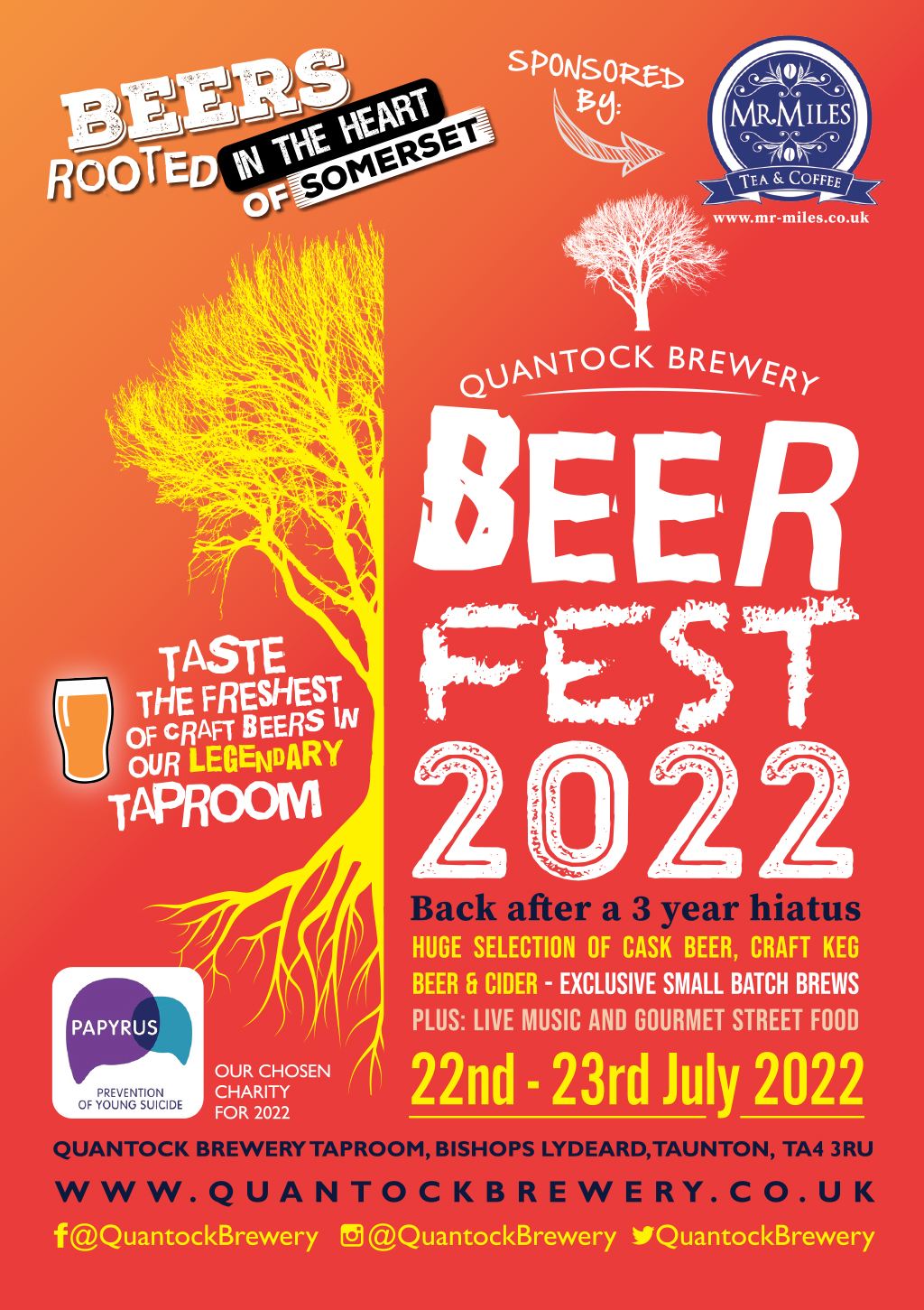 BEERFEST 2022 - Quantock Brewery